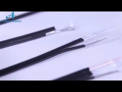 Aangepaste Openluchtftth-het Type van Dalingskabel G657A1 G657A2 Zwarte Kleur