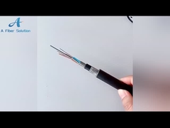 Openlucht Enige Optische de Kabel Luchtkern 24 van de Wijzevezel voor Mededeling