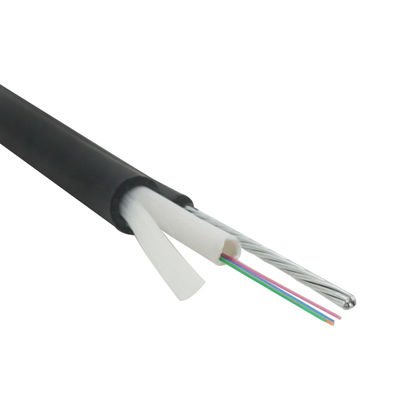 GJYXC8H openluchtvezel Optische Kabel 8 FRP-Sterkte G.652D LSZH 12 Kern Enige Wijze