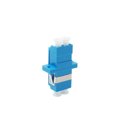 FTTH-Vezel Optische LC Duplexadapter met de Koker van het Flensbrons