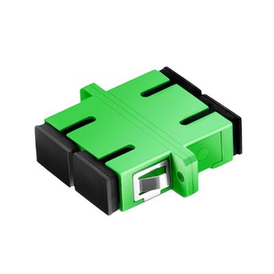 Enige APC van de Adaptersc UPC van de Wijze Duplexvezel Optische Groene Kleur