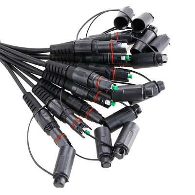 De enige Kabel OptiTap van de Buis Singlemode FTTH Oplossing aan Sc-APC Jumper Type