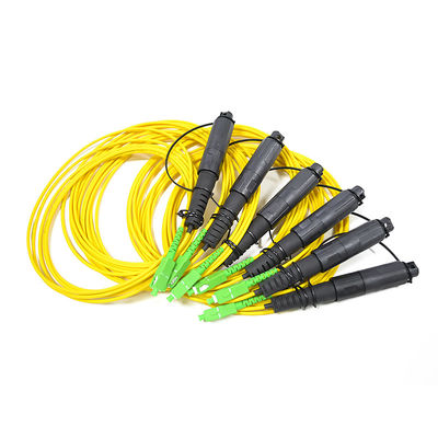 Aangepast Waterdicht het Flardkoord van FTTH voor APC van Sc van OptiTap Corning