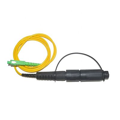 IP68 waterdichte FTTH-Oplossing, APC van Vezel Optisch Sc Flardkoord met Optitap-Schakelaar
