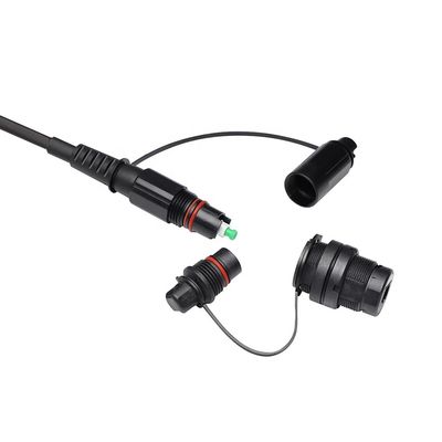 IP68 waterdichte FTTH-Oplossing, APC van Vezel Optisch Sc Flardkoord met Optitap-Schakelaar