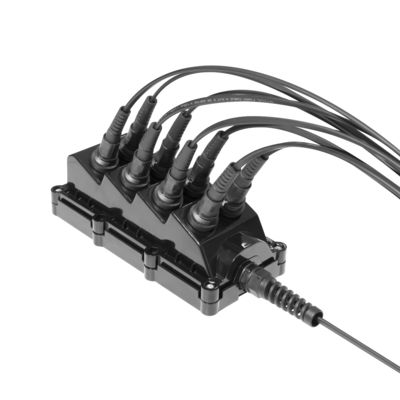 IP68 waterdichte FTTH-Oplossing, APC van Vezel Optisch Sc Flardkoord met Optitap-Schakelaar