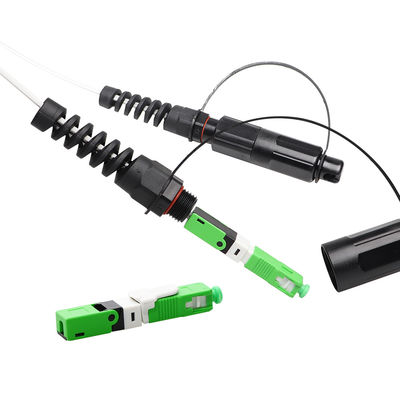 De Oplossing van IP68 FTTH, Sc-APC Gebied zet de Schakelaar van Corning op Optitap