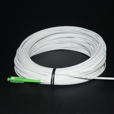 De witte Kabel van de Kleurenftth Optische Daling met de Schakelaaroem van Sc FC ODM