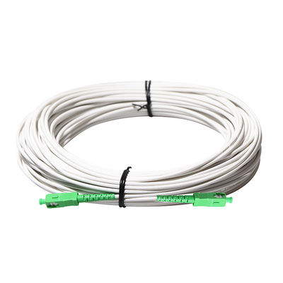De witte Kabel van de Kleurenftth Optische Daling met de Schakelaaroem van Sc FC ODM