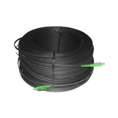 De witte Kabel van de Kleurenftth Optische Daling met de Schakelaaroem van Sc FC ODM