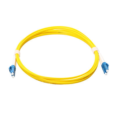 Van de de Vezelkabel van FTTH Singlemode Simplex het Flardkoord 2.0mm 3.0mm LC UPC