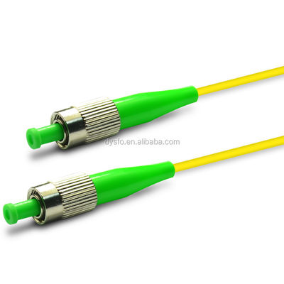 FC APC Enig het Flardkoord van de Wijzevezel, FTTH-Vezel Optisch Jumper Cord