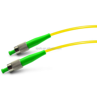 FC APC Enig het Flardkoord van de Wijzevezel, FTTH-Vezel Optisch Jumper Cord