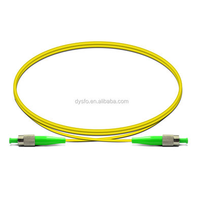 FC APC Enig het Flardkoord van de Wijzevezel, FTTH-Vezel Optisch Jumper Cord