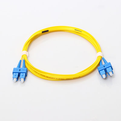 FC APC Enig het Flardkoord van de Wijzevezel, FTTH-Vezel Optisch Jumper Cord