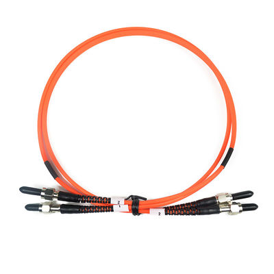 Industrieel van de de Vezelkabel van FTTH Simplex het Flardkoord met de Schakelaar van SMA 905