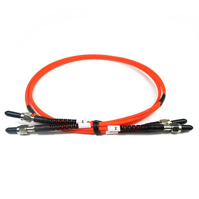 Industrieel van de de Vezelkabel van FTTH Simplex het Flardkoord met de Schakelaar van SMA 905