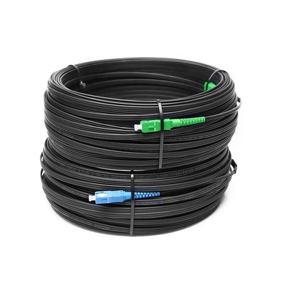 De Dalingskabel van Jumper Outdoor FTTH, G657A-Koord van het Vezel het Optische Flard