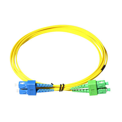 LC de Duplexvezel Jumper Patch Cord 1m van Sc met ISO9001 Certifaction