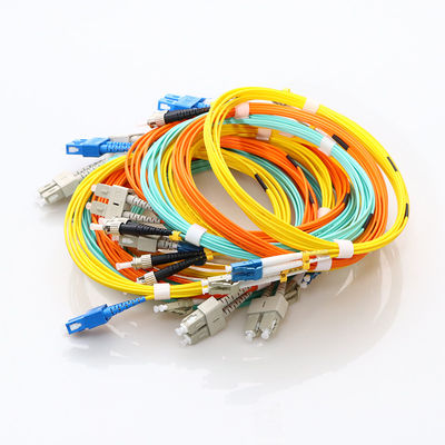 3mm van het het Flardkoord van de Vezelkabel Sc UPC - Sc-APC Simplex Enige Wijze 9/125