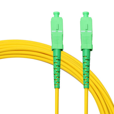 Elektrische glasvezel patchkabels SC APC naar SC UPC 3 meter