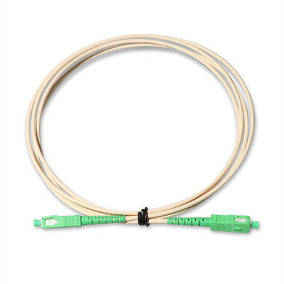Elektrische glasvezel patchkabels SC APC naar SC UPC 3 meter