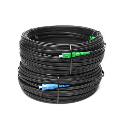 APC FTTH van Sc UPC het Flardkoord 2 van de Vezelkabel Kerng657a Simplex voor Binnen Openlucht