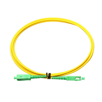 3m Gele van het Koordfc Sc LC ST van het Vezel Optische Flard APC UPC Enige Wijze
