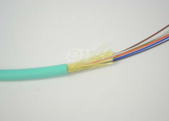 FTTH Binnen 12 boort vezel optische kabel OM3/de kabel van de optische vezeldistributie uit