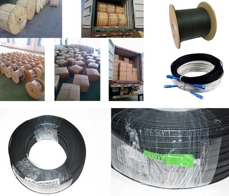 Fabrieksprijs 1,2 de Vezel Optische Kabel van de Kernftth G657A1 G657A2 Vlakke Daling