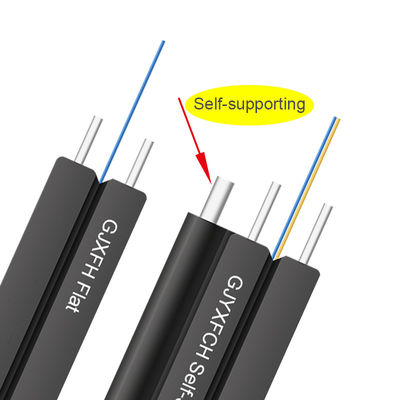 Nieuwe de kabelfiguur 8 van de 2,4 Vezel ftth daling Optische de dalingskabel van de zelf-Steun Openluchtgyxtc8y GYXTC8H Vezel