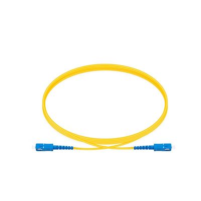 Van de de Vezel Optisch Kabel van Sc UPC het Flardkoord voor Media Convertor Binnen