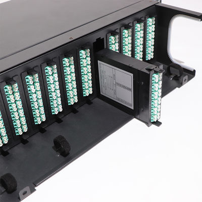 Comité van het vezel het Optische MPO Flard HD 1U 2U 4U met 72 Haven 64 Haven 48 Haven