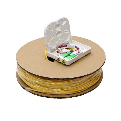 2 haven Mini Fiber Optic Terminal Box 86 Typemuur Opgezet voor Binnen