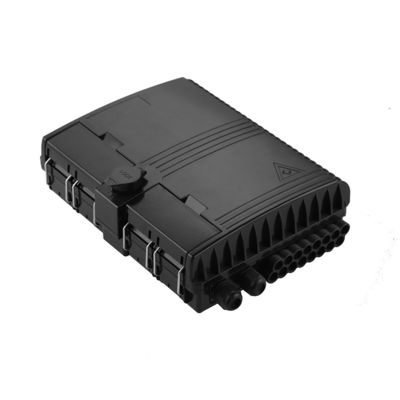 IP65 vezel Optische Einddoos, FTTH-de Doos Zwarte Kleur van de Dalingskabel