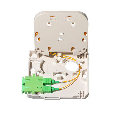 FTTH 1 Type van de Doos Minisc van de Havenvezel het Optische Eind voor het Comité van de Muurcontactdoos