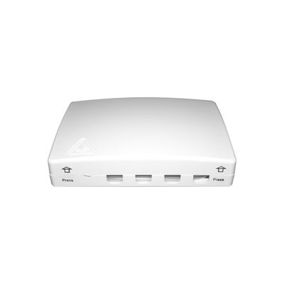 OEM ODM Doos van de Vezel de Optische Distributie, FTTH-Beëindigingsdoos 4 Kern