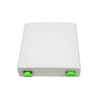 FTTH 2 Haven 86 Draagvlak van de Vezel het Optische Einddoos voor Muurcontactdoos