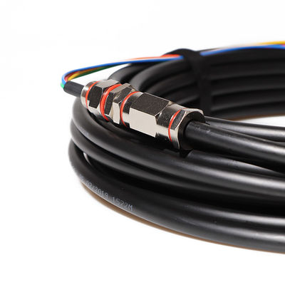 24 kern 36 Optische Kabel van de Kern de Gepantserde Vezel, het Openlucht Waterdichte Koord van het Vlechtflard