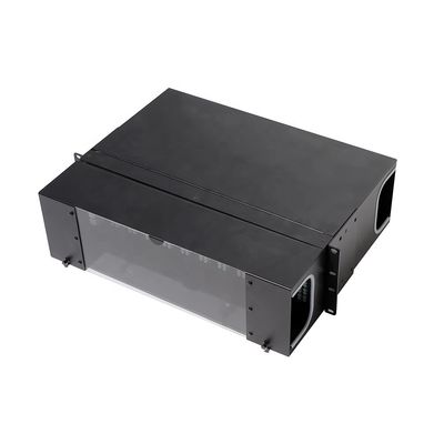 De Cassettemodule 12 Vezel 24 van LC LGX MTP MPO Vezel voor Gestructureerde Aanleg van kabelnetten