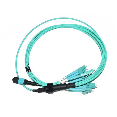 Aangepaste van de de Doorbraakkabel van MPO LC Fanout 8 Kern voor Data Center