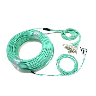 Aangepaste van de de Doorbraakkabel van MPO LC Fanout 8 Kern voor Data Center