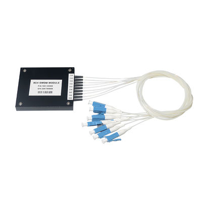 1260~1620 voegt de de Filtermultiplextelegraaf van NM 1x2 DWDM CWDM voor WDM/laat vallen systemen toe