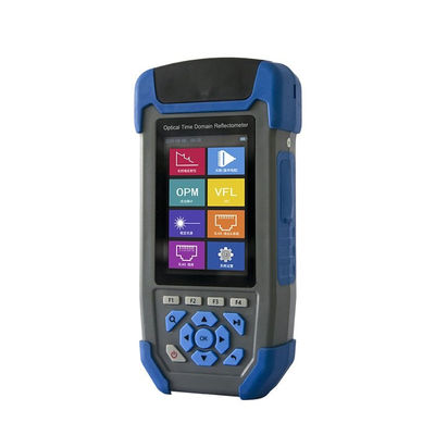 Miniotdr-Materiaal van de Vezeltest, 12 in 1 Vezel Optische Reflectometer met Touch screen