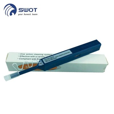 1.25mm de de Kabeltoebehoren van de Metalen kappenvezel, LC MU Één klikken Vezel Optische Schoonmakende Pen