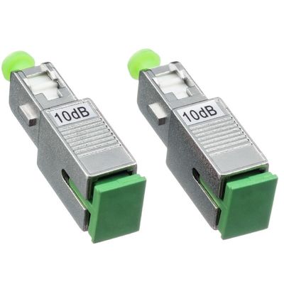 Sc-APC Optische Vezeldemper 1dB 3dB 5dB 10dB voor Data Center