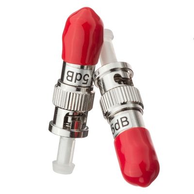 ST van de de Vezel Optisch Demper van 6dB 7dB 10dB Mannetje aan Wijfje voor FTTH