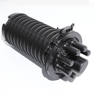 IP68 Sluiting van de vezel de Optische Las, Gezamenlijke Sluiting 144 Kern met Verticaal Koepeltype