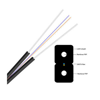 Fabrieksprijs 1,2 de Vezel Optische Kabel van de Kernftth G657A1 G657A2 Vlakke Daling