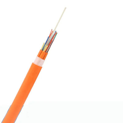 FTTH Binnen 12 boort vezel optische kabel OM3/de kabel van de optische vezeldistributie uit